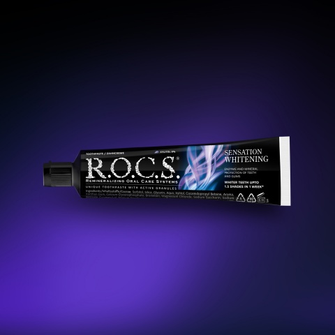 Зубная паста R.O.C.S. Сенсационное отбеливание