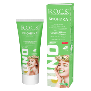 Зубная паста R.O.C.S. UNO Bionica (БИОНИКА), 74 г