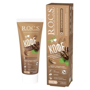 Зубная паста R.O.C.S. iLike Coffee, 74 гр