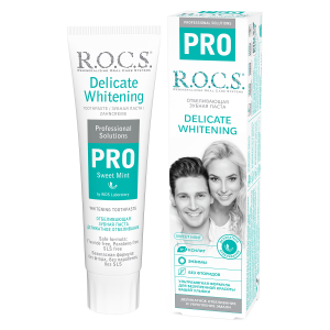 Зубная паста R.O.C.S. PRO Деликатное Отбеливание - Sweet Mint, 135 гр