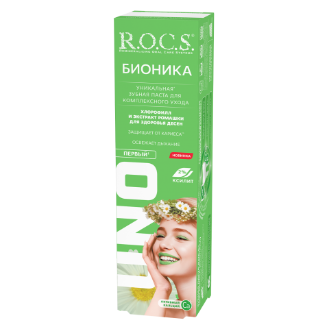 Зубная паста R.O.C.S. UNO Bionica (БИОНИКА), 74 г