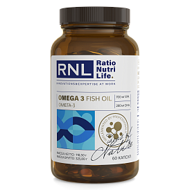 RatioNutriLife «Омега-3» («Omega 3 Fish Oil 700 mg EPA / 280 mg DHA Softgel EE Capsules»), 60 шт.