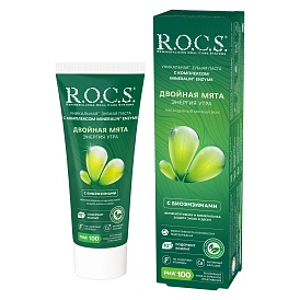 Зубная паста R.O.C.S. Двойная Мята