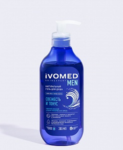 Гель для душа IVOMED MEN СВЕЖЕСТЬ И ТОНУС, 300 мл