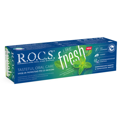 Зубная паста R.O.C.S. iLike Fresh, 74 гр.