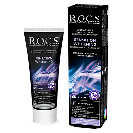 Зубная паста R.O.C.S. Сенсационное отбеливание
