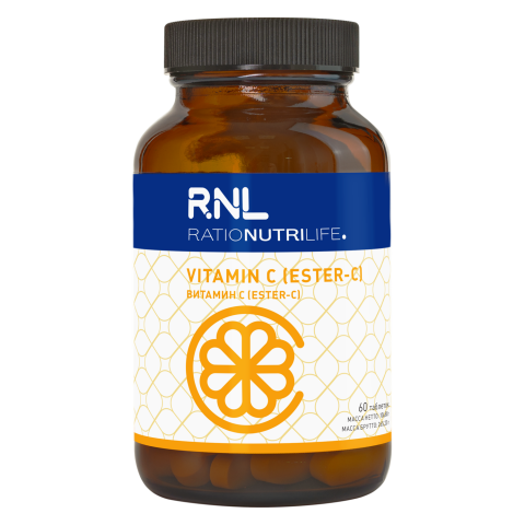 RatioNutriLife «Витамин C (Ester-C)» («Vitamin C (Ester-C)»), 60 шт описание